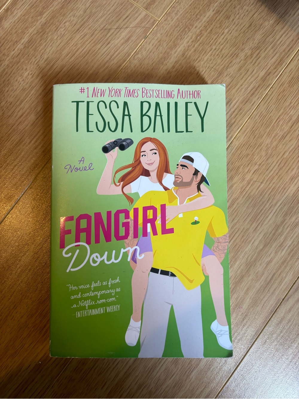 Fan girl down by Tessa Bailey
